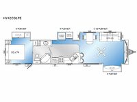 Hy-Line HY42CG1PE Floorplan Image