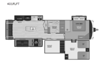 Used 2023 Keystone RV Residence 401FLFT image