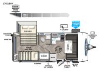 Salem FSX 176QBHK Floorplan