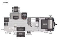 Passport GT2 2704RK Floorplan Image