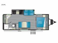 Sundance 231ML Floorplan