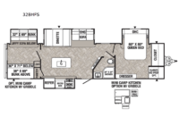 Puma 32BHFS Floorplan