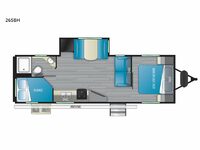 Sundance Ultra Lite 265BH Floorplan Image