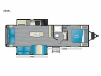 Sundance Ultra Lite 293RL Floorplan Image