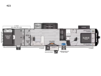 Raptor 423 Floorplan Image