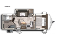 Kodiak Ultra-Lite 248BHSL Floorplan Image