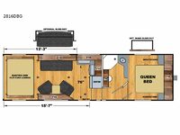Stellar Pro-Lite 2816DBG Floorplan Image
