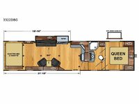 Stellar Wide Lite 3322DBG Floorplan Image