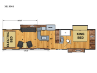 Iconic Wide Body 3515IKG Floorplan Image