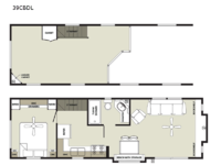 Quailridge 39CBDL Loft Floorplan Image