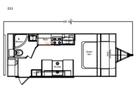 Retro 211 Floorplan Image