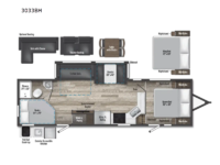 Voyage 3033BH Floorplan