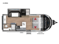 Shadow Cruiser 215RBS Floorplan Image