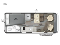Travato 59GL Floorplan Image