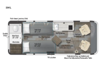 Travato 59KL Floorplan Image