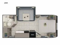 Lance Travel Trailers 1995 Floorplan
