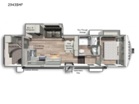 Astoria 2943BHF Floorplan