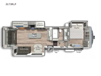 Astoria 3173RLP Floorplan