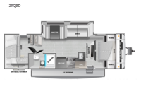 Tracer 29QBD Floorplan