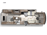 Pursuit 31BHP Floorplan