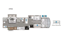 Challenger 37DS Floorplan Image