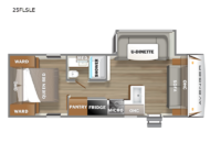 Avenger 25FSLE Floorplan Image