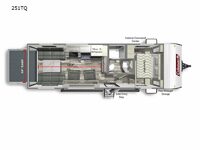 Coleman Lantern Series 251TQ Floorplan
