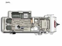 Coleman Lantern Series 264RL Floorplan Image