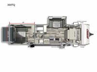 Coleman Lantern Series 300TQ Floorplan Image