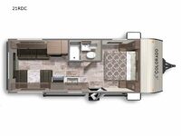 Colorado 21RDC Floorplan Image