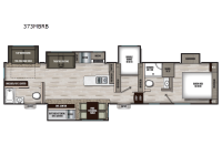 Chaparral 373MBRB Floorplan