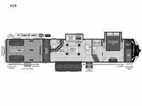 Fuzion 419 Floorplan