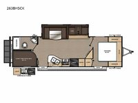 Catalina Legacy 263BHSCK Floorplan Image