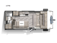 Wildwood FSX 167RB Floorplan Image