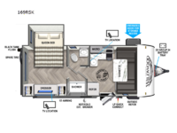 Wildwood FSX 169RSKX Floorplan