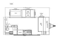 Retro 210 Floorplan Image