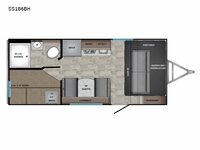Sunset Trail SS186BH Floorplan Image