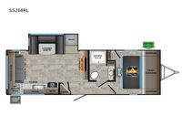 Sunset Trail SS268RL Floorplan Image