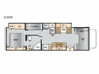 Entrada 3100FB Floorplan