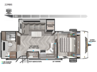 Wildwood 22RBS Floorplan Image