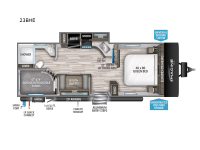 Imagine XLS 23BHE Floorplan