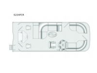 200 Series S224FCR Floorplan