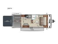 Jay Flight SLX 8 265TH Floorplan