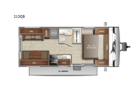 Jay Flight SLX 8 212QB Floorplan Image