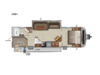 White Hawk 29BH Floorplan Image