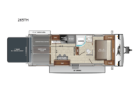 Jay Flight SLX 8 265TH Floorplan Image