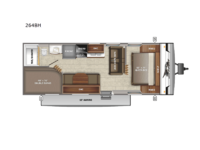Jay Flight SLX 8 264BH Floorplan