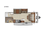 Jay Flight SLX 8 267BHS Floorplan Image