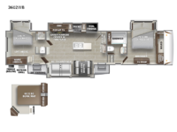 Sanibel 3602WB Floorplan