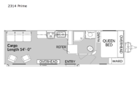 Genesis Supreme 2314 Prime Floorplan Image